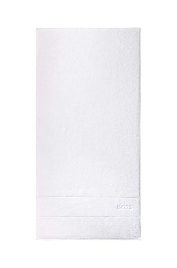 BOSS mały ręcznik bawełniany PLAIN 50 x 100 cm szary 1011452