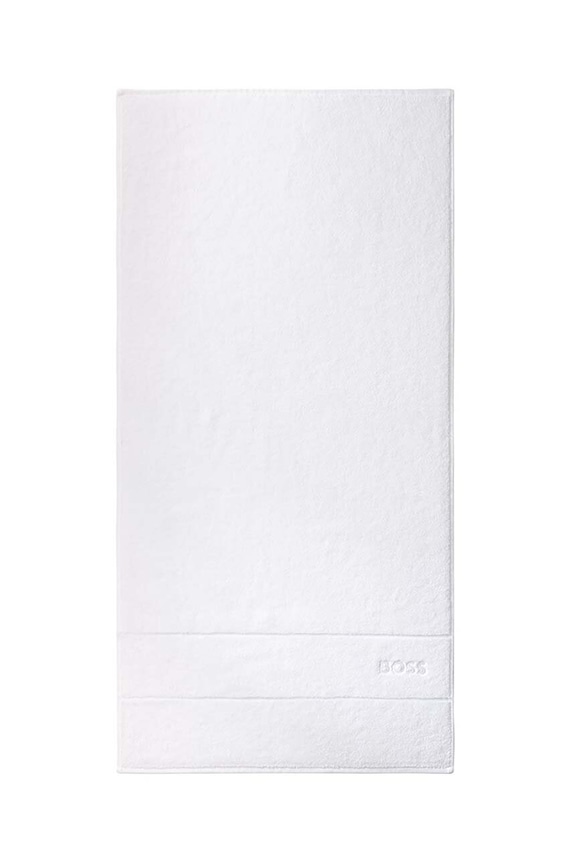 BOSS mały ręcznik bawełniany PLAIN 50 x 100 cm szary 1011452