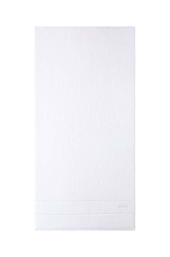 BOSS średni ręcznik bawełniany 70 x 140 cm szary 1011453