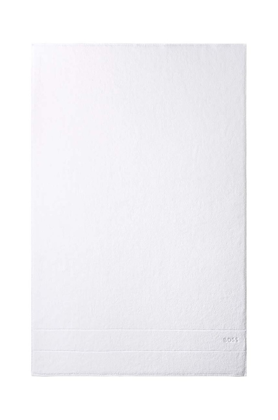 BOSS duży ręcznik bawełniany 100 x 150 cm szary 1011454
