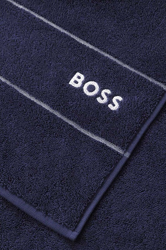 BOSS mały ręcznik bawełniany 50 x 100 cm granatowy 1011472
