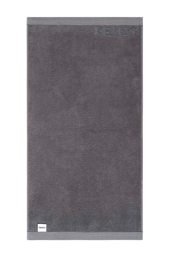 Kenzo duży ręcznik bawełniany 90 x 150 cm 899624 szary AA00