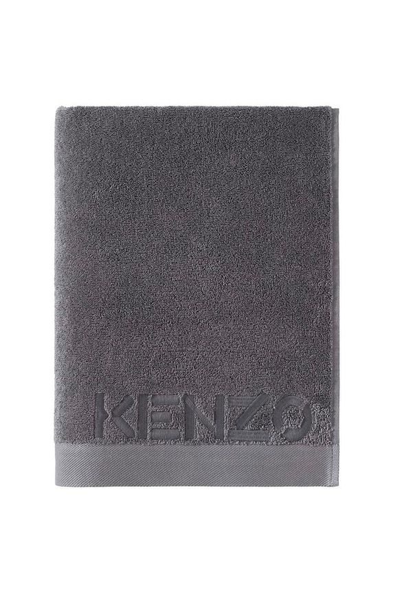 Kenzo duży ręcznik bawełniany 90 x 150 cm szary 899624