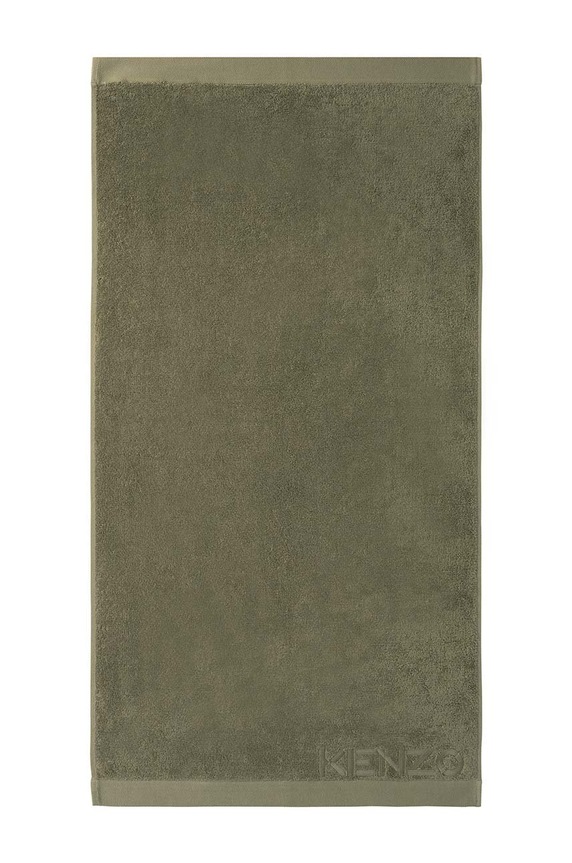 Kenzo duży ręcznik bawełniany 92 cm x 150 cm zielony 1009999