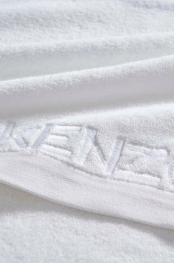 Łazienka Kenzo duży ręcznik bawełniany 92 cm x 150 cm 875592 biały