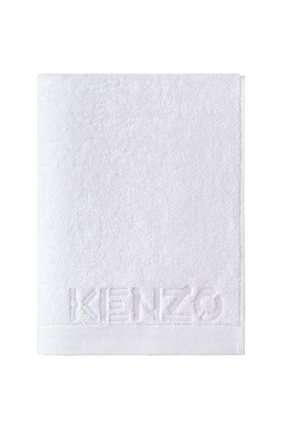 Kenzo duży ręcznik bawełniany 92 cm x 150 cm biały 875592