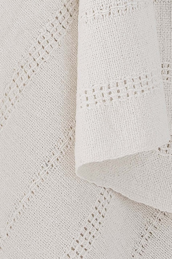 Гостиная и спальня Хлопковое покрывало Bloomingville Niccoline 150 x 130 cm 82059596 коричневый