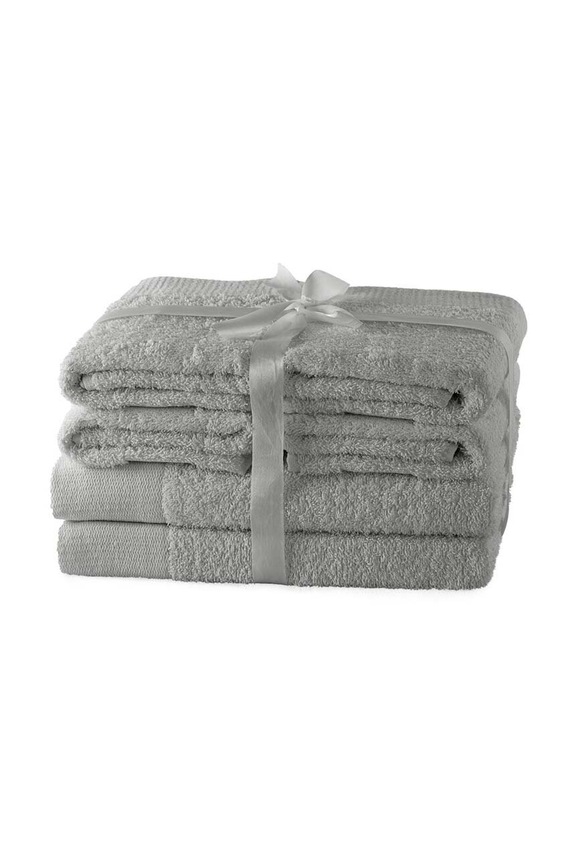 set de prosoape 6-pack gri 4251525429166