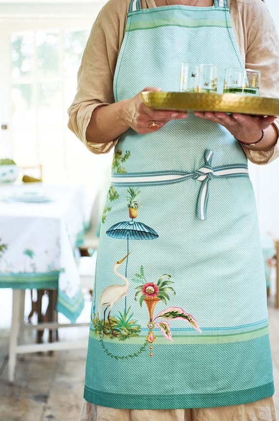 Kuchnia i bar Pip Studio fartuch kuchenny bawełniany Jolie Heron 51.030.025 multicolor