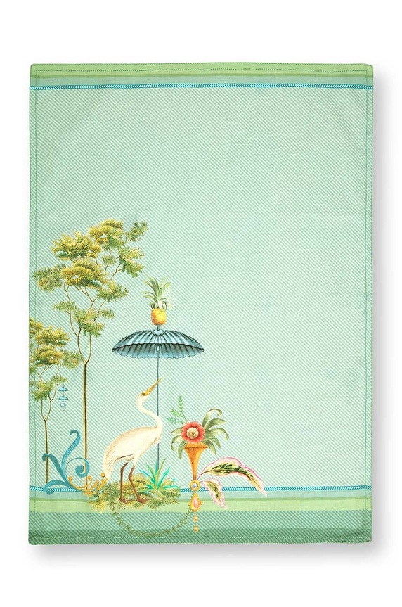 Pip Studio asciugamano da cucina in cotone Jolie Blue multicolore 51.031.073