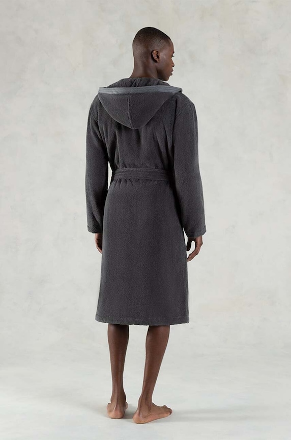 Odzież Polo Ralph Lauren szlafrok bawełniany Player 1007548 szary