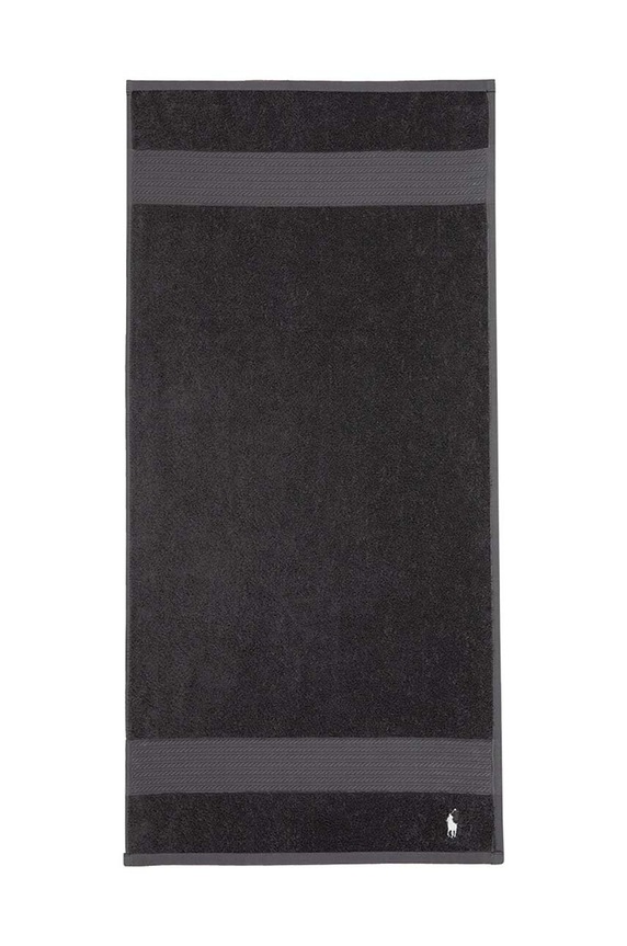 Ralph Lauren średni ręcznik bawełniany Handtowel Player szary 1007545