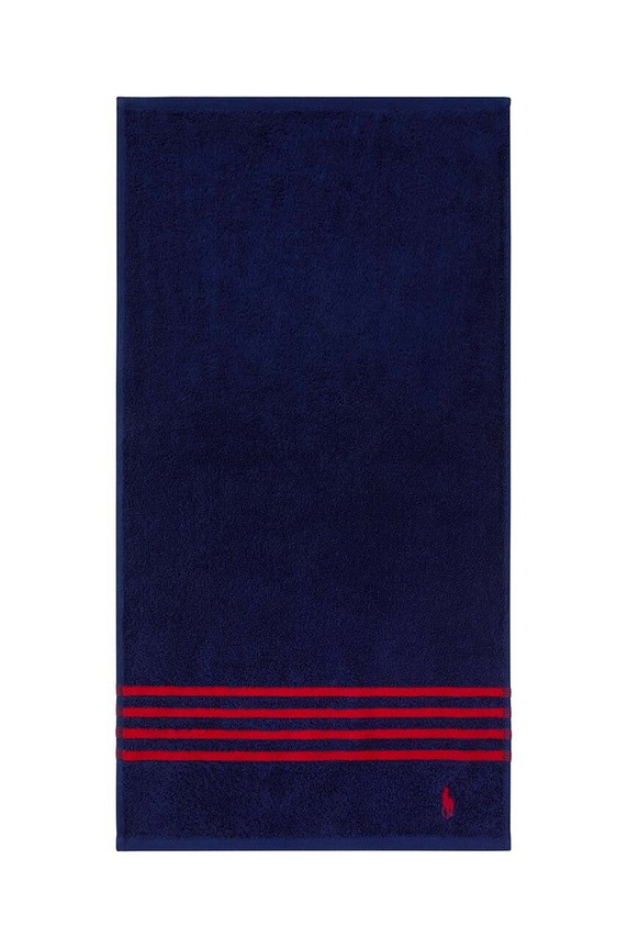 Ralph Lauren mały ręcznik bawełniany Guest Towel Travis granatowy 964725