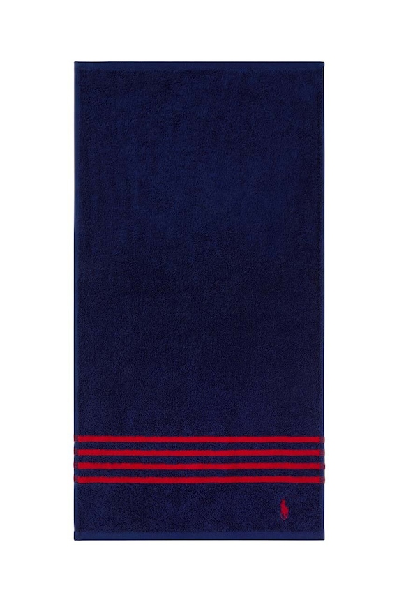 Ralph Lauren mały ręcznik bawełniany Guest Towel Travis granatowy 964725
