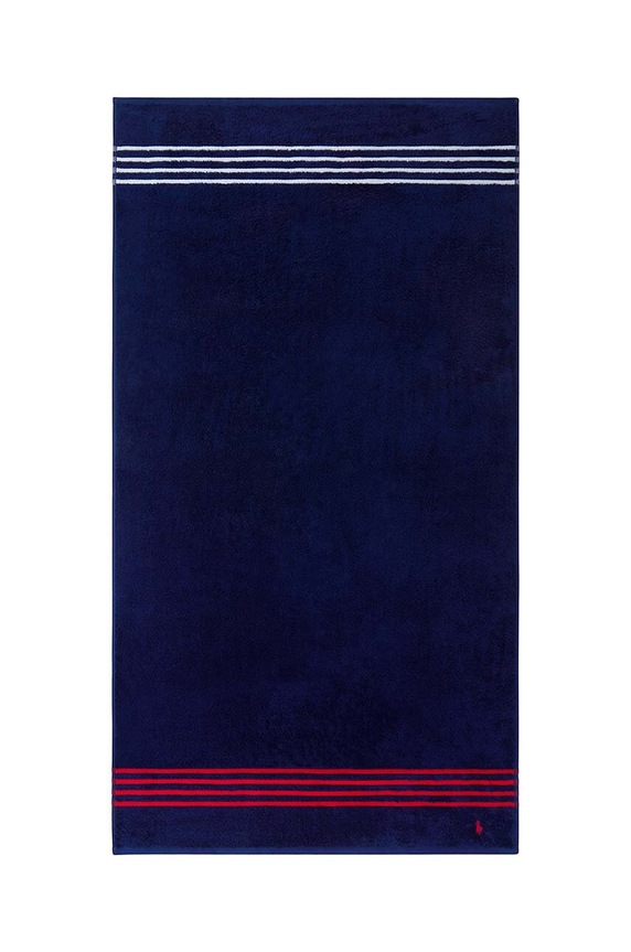 Ralph Lauren duży ręcznik bawełniany Bath Towel Travis granatowy 964734