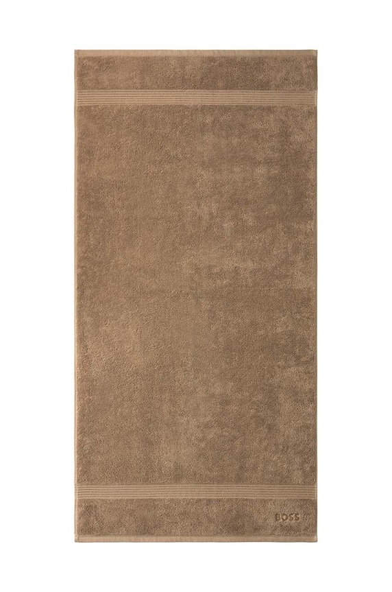 Μεγάλη βαμβακερή πετσέτα HUGO BOSS Bath Sheet Loft 100 x 150 cm κίτρινο 1008816