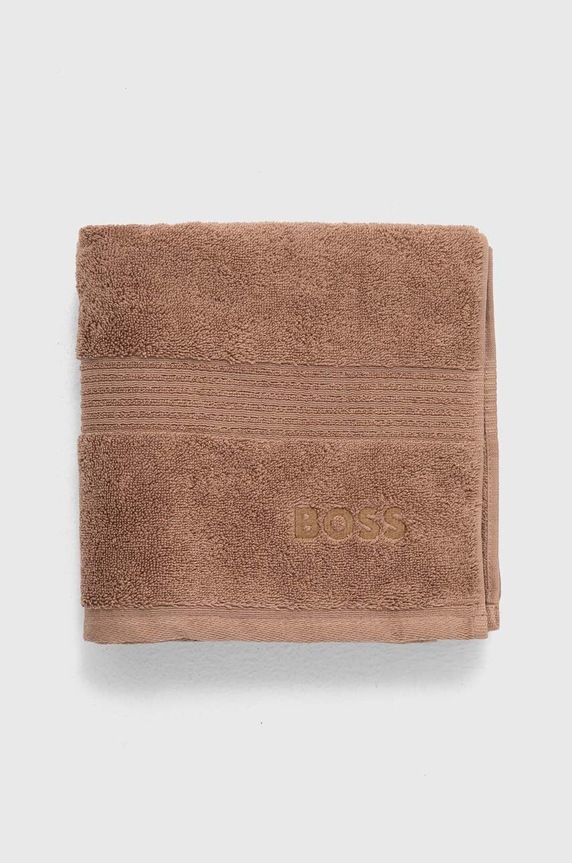 HUGO BOSS prosop mic de bumbac Handtowel Loft 50 x 100 cm 1008814 maro AA00