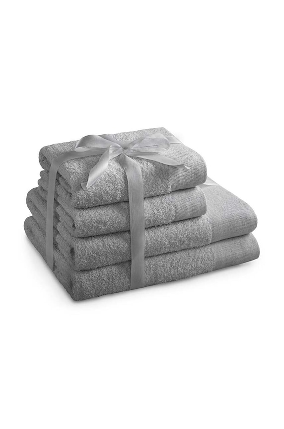 Σετ πετσέτες home & lifestyle od 50 do 140 cm 4-pack γκρί 4251525429159