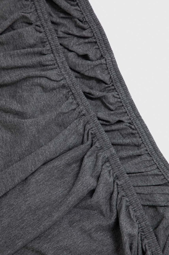 BOSS cearceaf de corp cu elastic 160 x 200 cm gri 958049