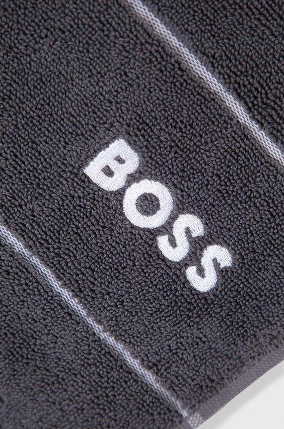 Łazienka BOSS mały ręcznik bawełniany 50 x 100 cm 1011413 szary