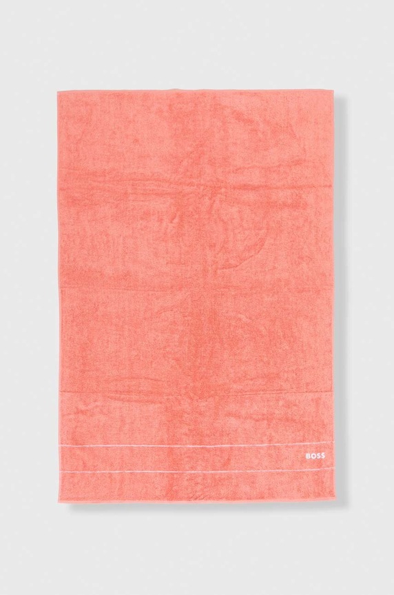 BOSS duży ręcznik bawełniany PLAIN 100 x 150 cm pomarańczowy 1011514