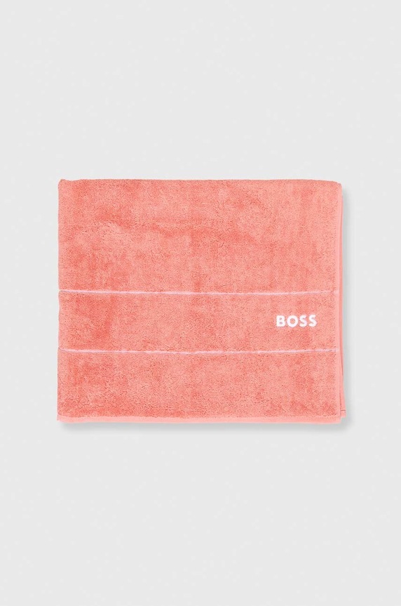 BOSS duży ręcznik bawełniany PLAIN 100 x 150 cm 1011514 pomarańczowy AA00