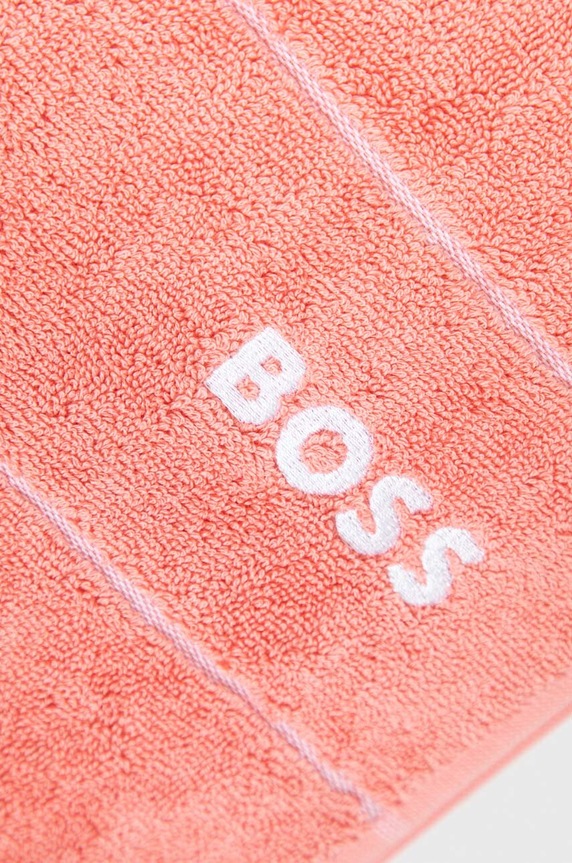 Łazienka BOSS duży ręcznik bawełniany PLAIN 100 x 150 cm 1011514 pomarańczowy