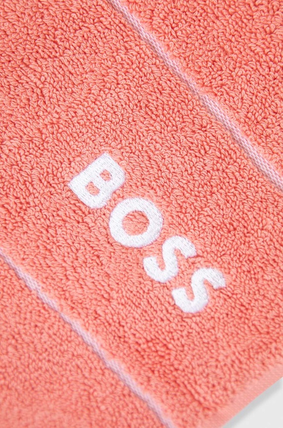 Łazienka BOSS mały ręcznik bawełniany PLAIN 40 x 60 cm 1011511 pomarańczowy