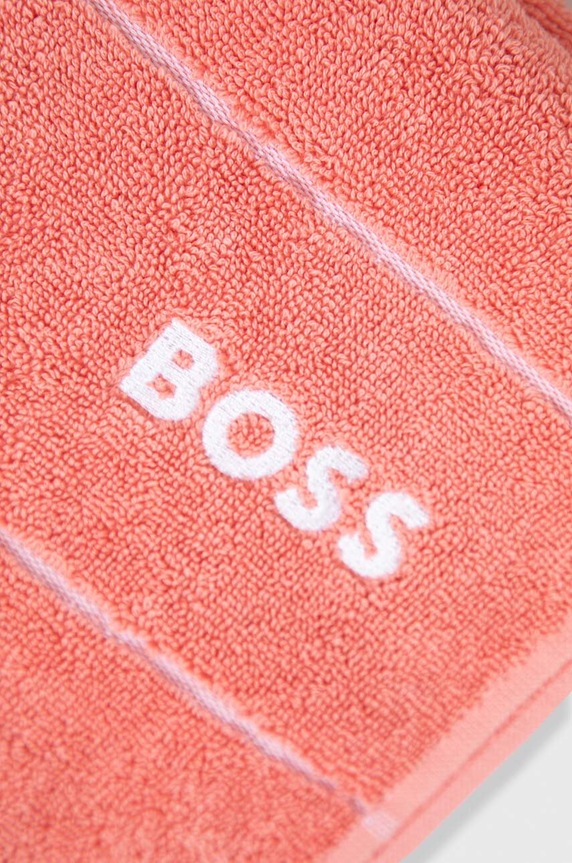 Fürdőszoba BOSS kis méretű pamut törülközőt 50 x 100 cm 1011512 narancssárga