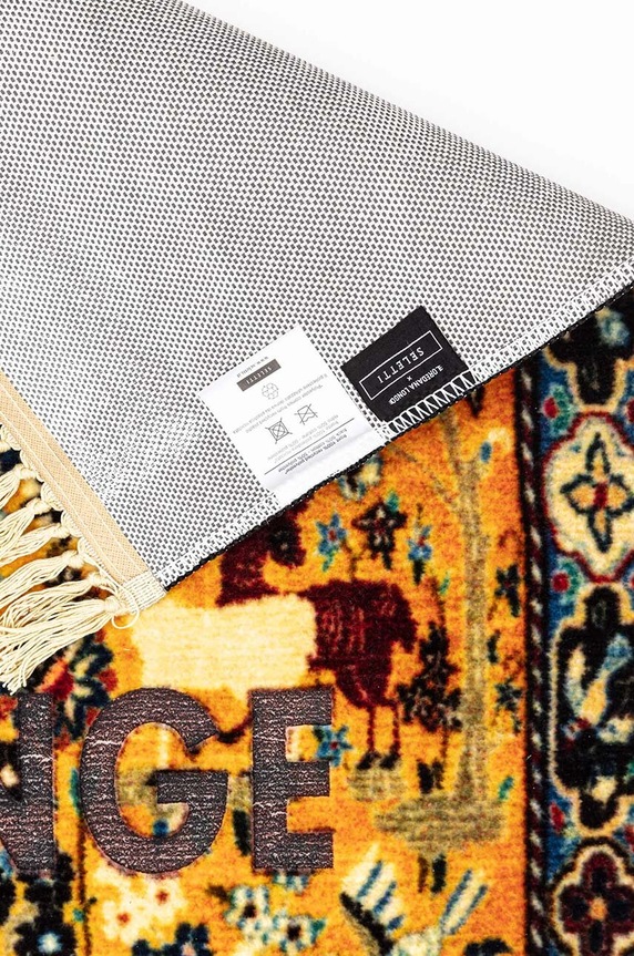 Living și dormitor Seletti covor Burnt Carpet Change 80 x 120 cm 18233 multicolor