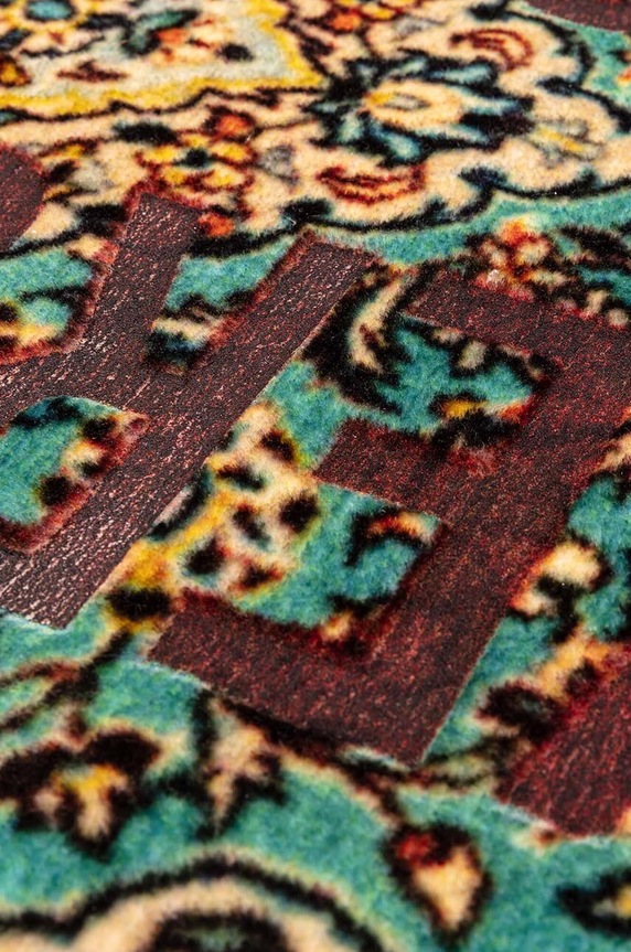 Seletti dywan Burnt Carpet Diversity 80 x 120 cm multicolor 18234