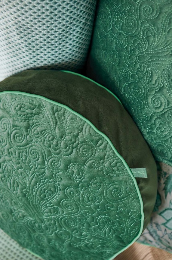 Pip Studio perne decorative Quiltey Days 51040363 verde