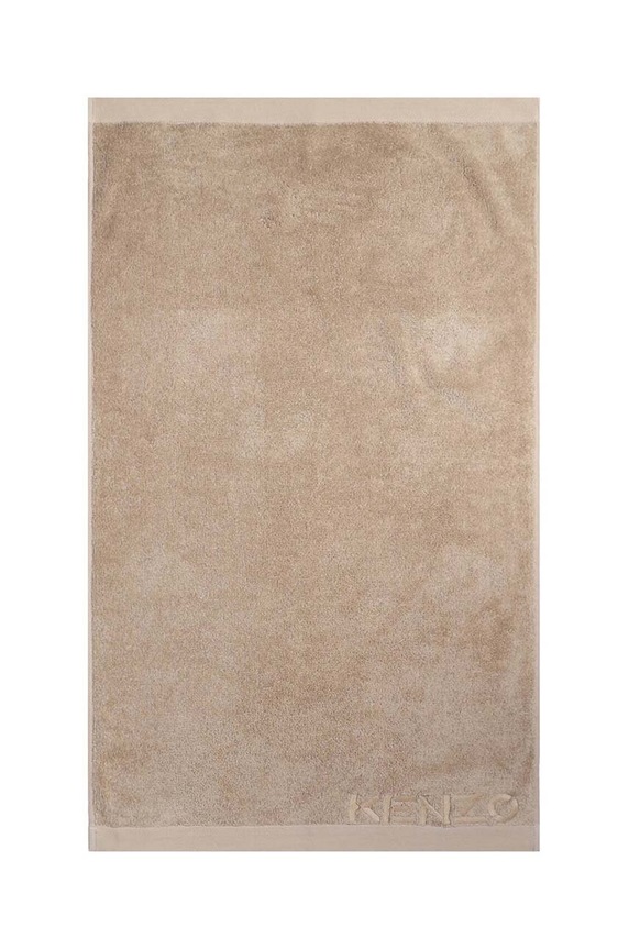 Kenzo mały ręcznik bawełniany Iconic Chanvre 55x100 cm beżowy 1033187
