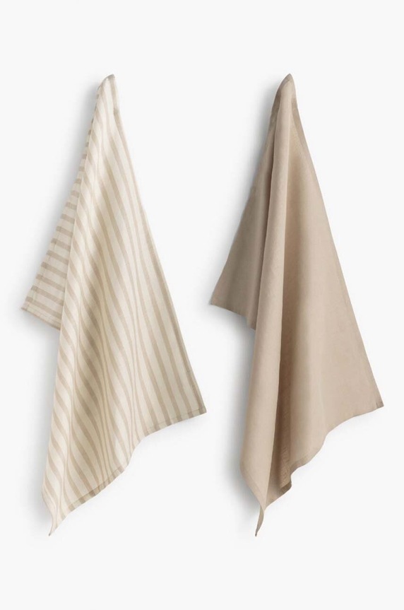 Πανί κουζίνας Calma House Ines 2-pack πολύχρωμο INES.50T.MUL