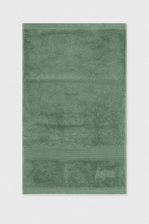 BOSS mały ręcznik bawełniany LOFT 40 x 60 cm zielony 1025479