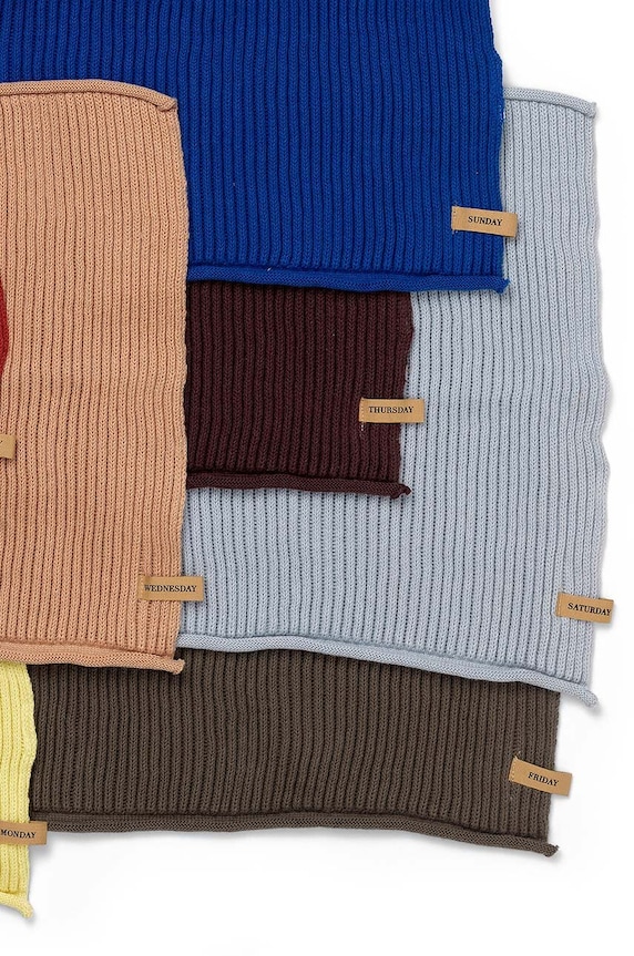 Kuhinjska krpa ferm LIVING Day Cloths 7-pack 1104265938 šarena AA00