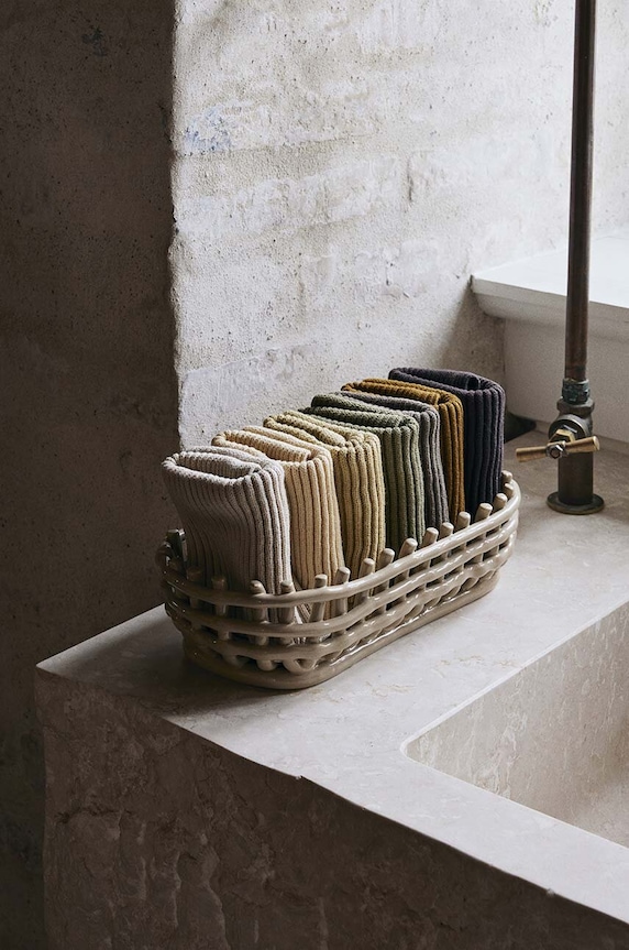 Ferm Living zestaw ściereczek kuchennych Day Cloths 7-pack multicolor 1104268056