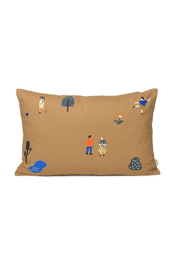 Ferm Living poszewka ozdobna The Park multicolor 1104263364