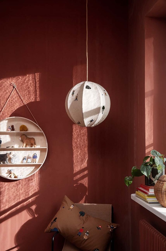 Ferm Living poszewka ozdobna The Park 1104263364 multicolor