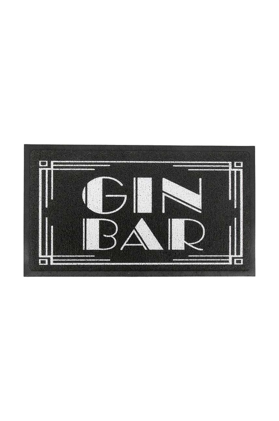 Artsy Doormats wycieraczka 70 x 40 cm czarny DMB.GINBAR.7040