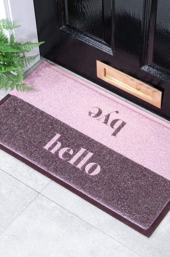 Artsy Doormats wycieraczka Hello Bye DMW.HELLOBYEPINK.7040 multicolor AA00