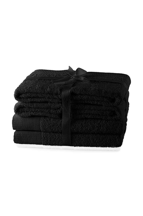 Σετ πετσέτες Amari 6-pack μαύρο 4251525428497