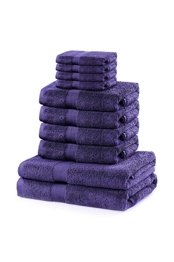 set de prosoape Marina 10-pack violet 5902633957193