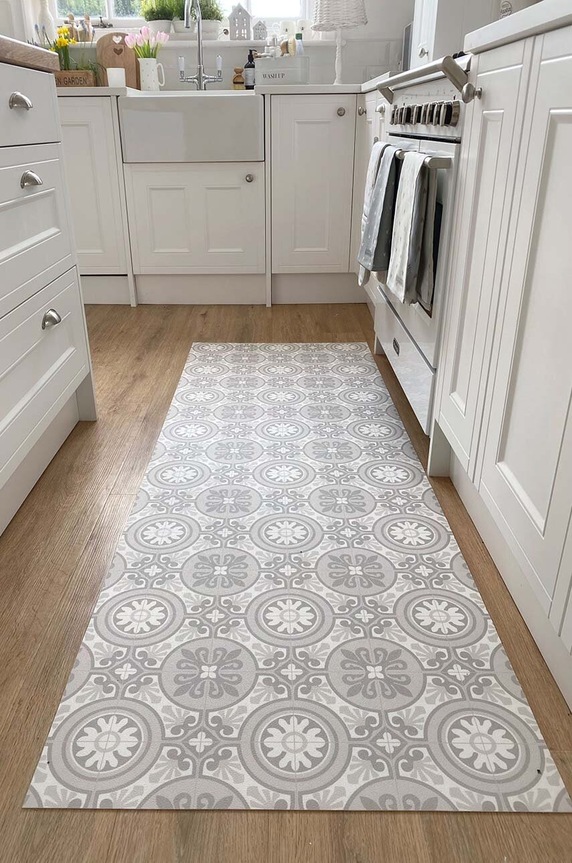 Χαλάκι δαπέδου Artsy Doormats Sicily Vinyl Floor Mat V.SICILY.67145 γκρί AA00