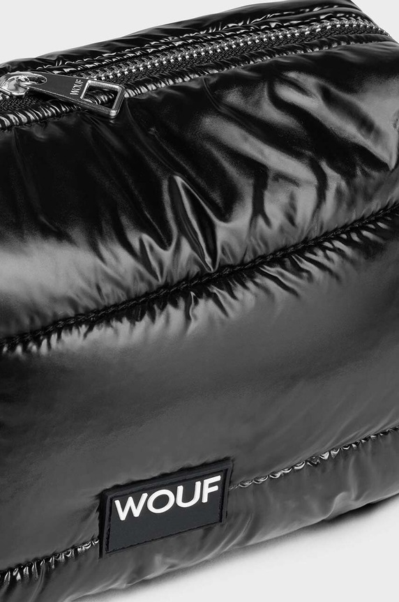 Doplňky Kosmetická taška WOUF Black Glossy MBQ230046 černá