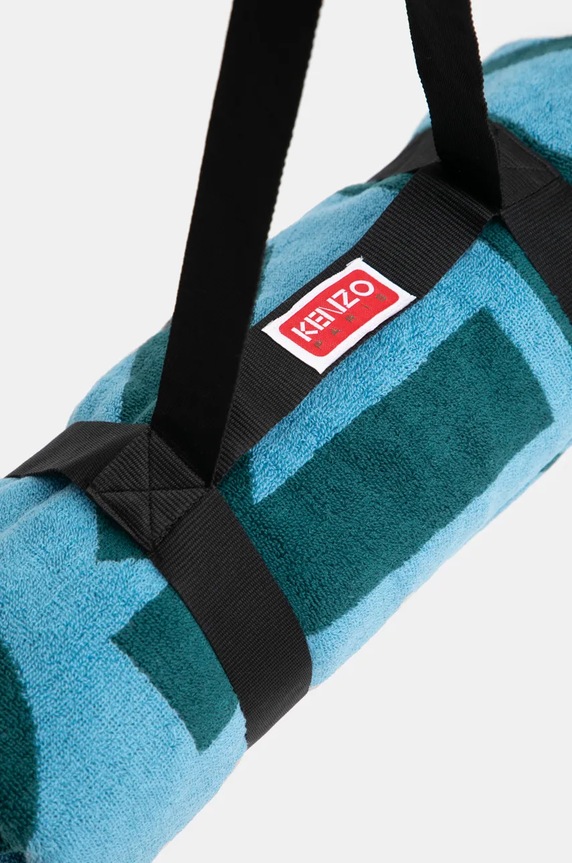 Αξεσουάρ Πετσέτα παραλίας Kenzo KLABEL Canard 90 x 160 cm 1041415 μπλε