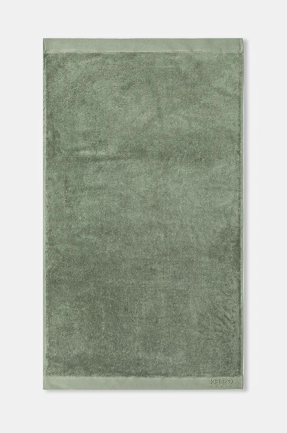Памучна кърпа Kenzo KZICONIC Céladon 55 x 100 cm 1043898 зелен AA00