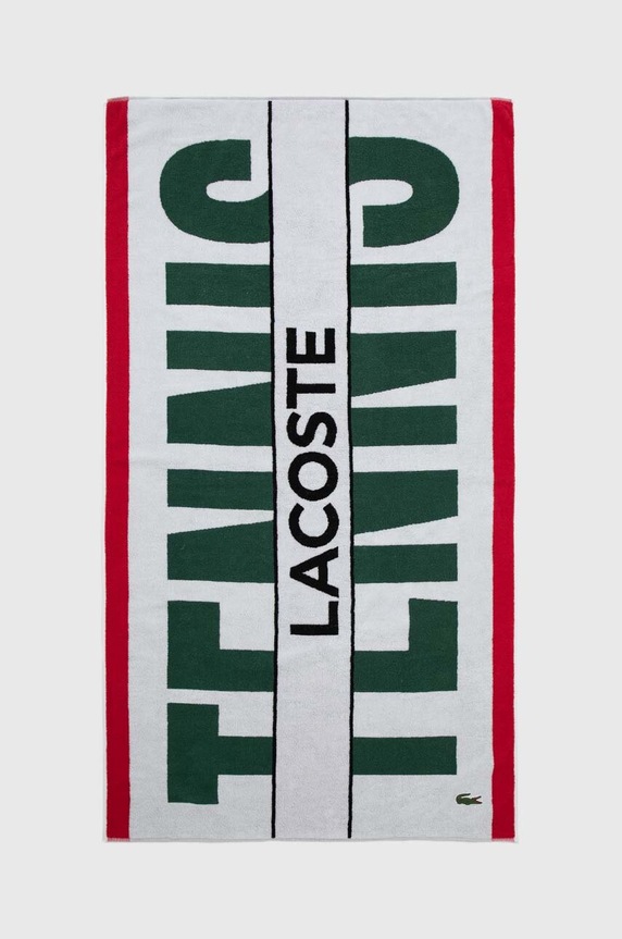 Lacoste ręcznik L Court 90 x 160 cm biały 1028978