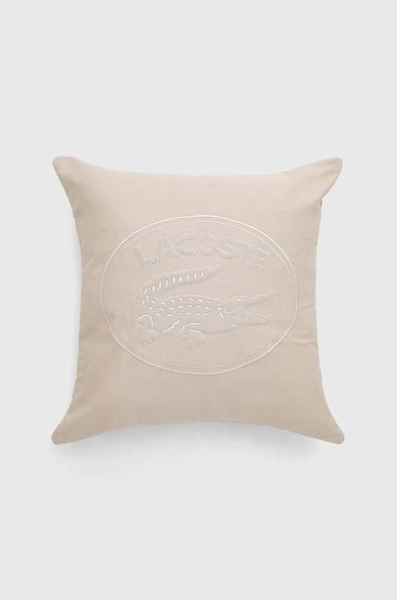 Lacoste dekoratív párnahuzat L Lacoste Beige 45 x 45 cm bézs 1023363.