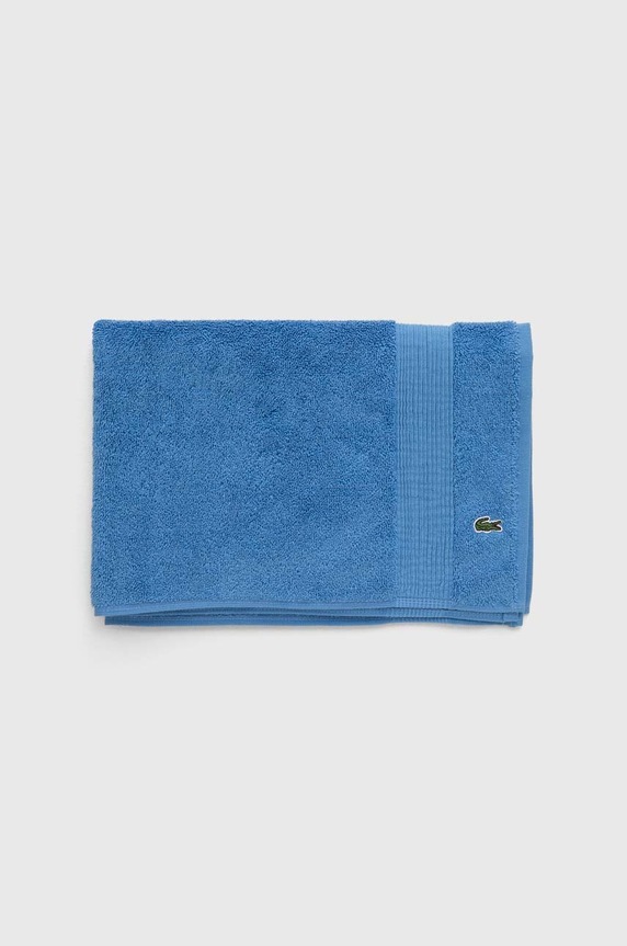 Lacoste mały ręcznik bawełniany L Lecroco Aérien 50 x 70 cm 1037648 niebieski AA00